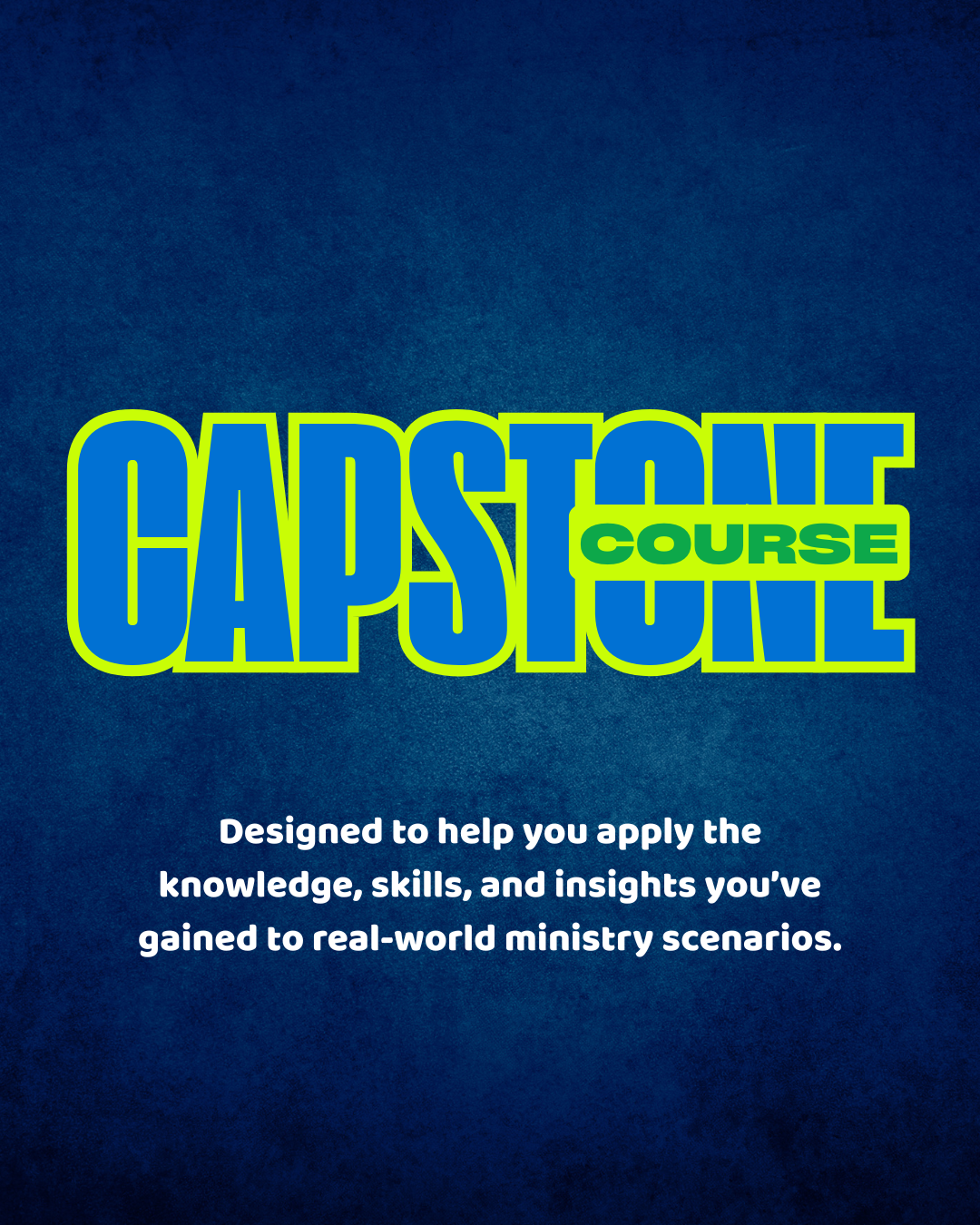 Capstone Course